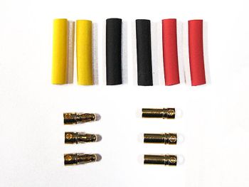 Bullet Connector Set, 3.5mm