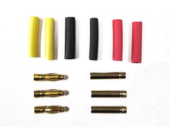 Bullet Connector Set, 4.0mm