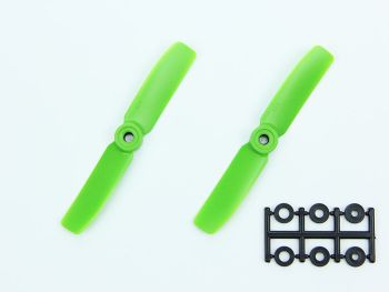 HQ 4x4 Bull-Nose Prop, Green, Normal Rotation (2-Pack)