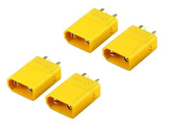 XT30 Connector Set, 4 Male