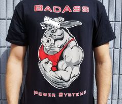 BadAss Power Systems T-shirt, Extra Large